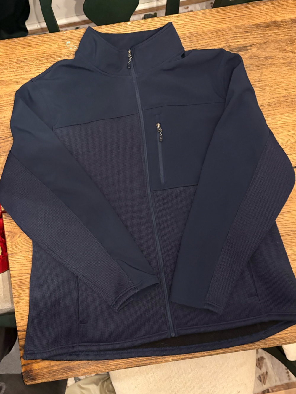Swiss Tech Men's Navy Full-Zip Jacket